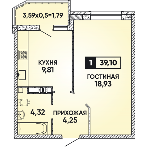 Квартира 10 М2 Фото